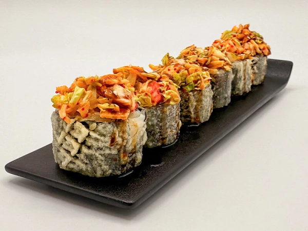 Темпурный ролл с крабом