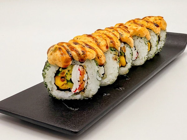 Запеченный Краб с кукурузой ролл