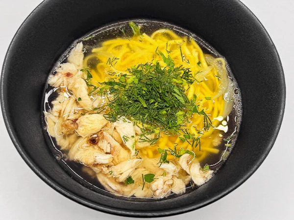 Домашний суп с лапшой