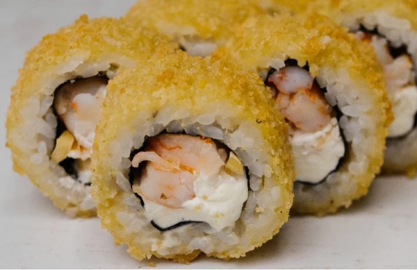 Темпурный ролл с креветкой