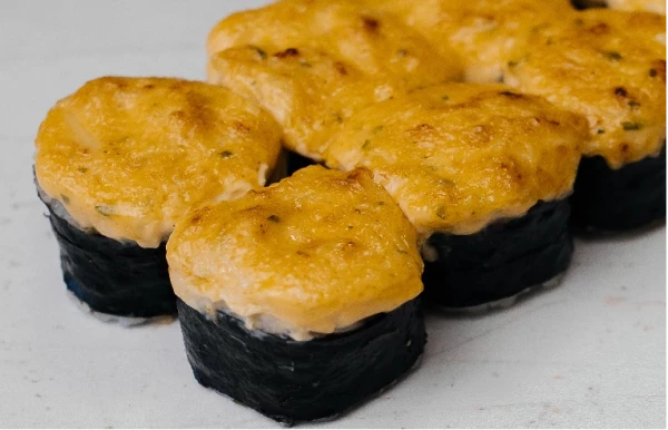 Запеченный с крабом ролл