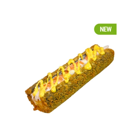 Японский хот-дог с креветами