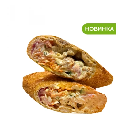 Шаурма с курицей в кляре