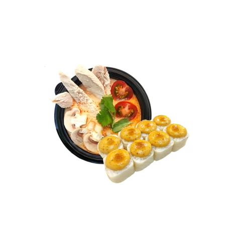 Комбо суп + ролл