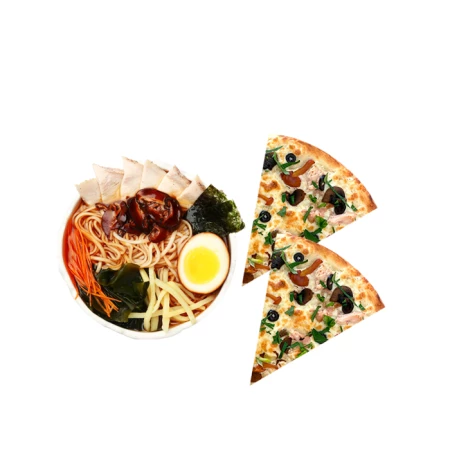 Комбо суп + пицца