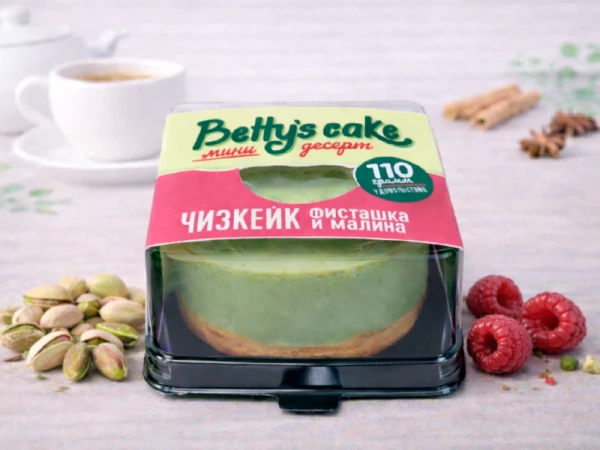 Чизкейк Фисташка и малина