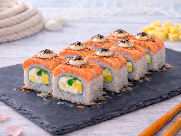 Ролл Хэппи Лосось