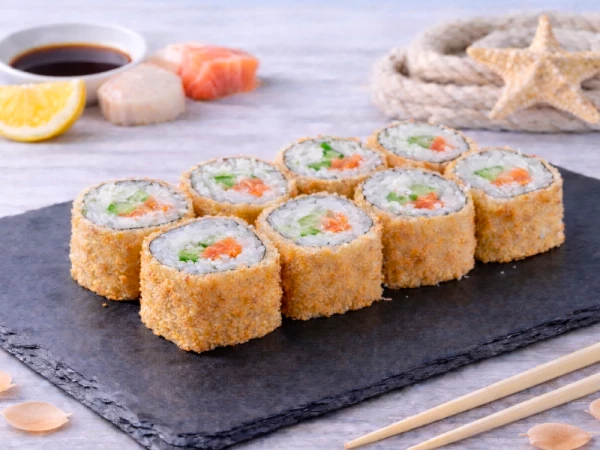 Ролл Сяке темпура