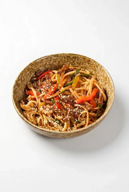 Wok с говядиной