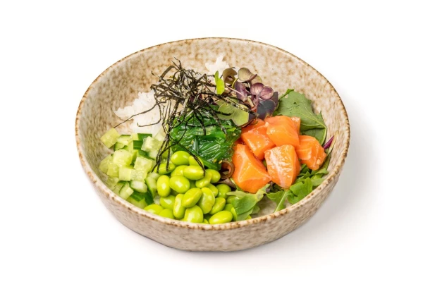 Поке с лососем