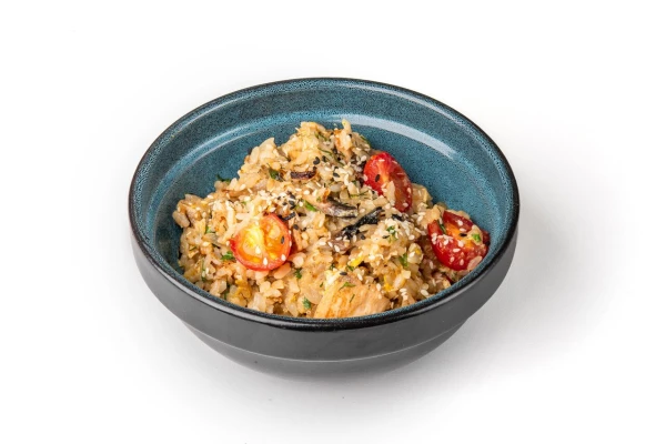 Рис с курицей