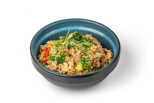 Рис с говядиной