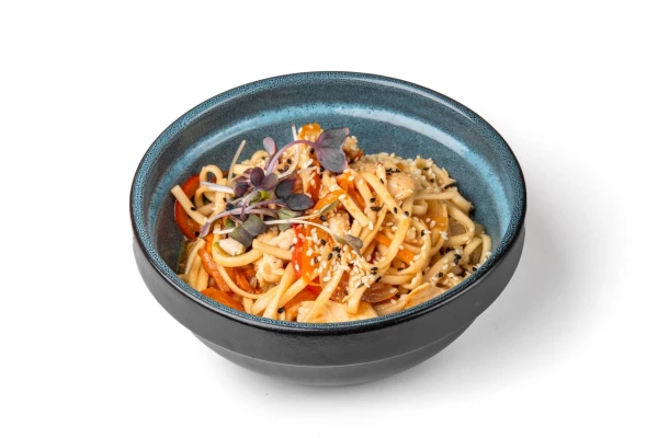 Вок с курицей