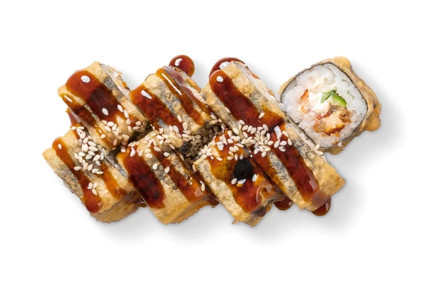 Сяке унаги темпура