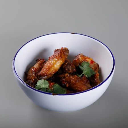 Крылышки куриные в соусе сладкий чили