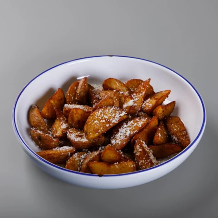 Картофельные дольки с пармезаном