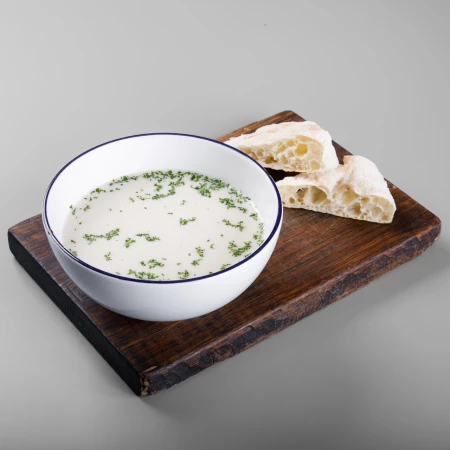 Сливочная Уха с лососем