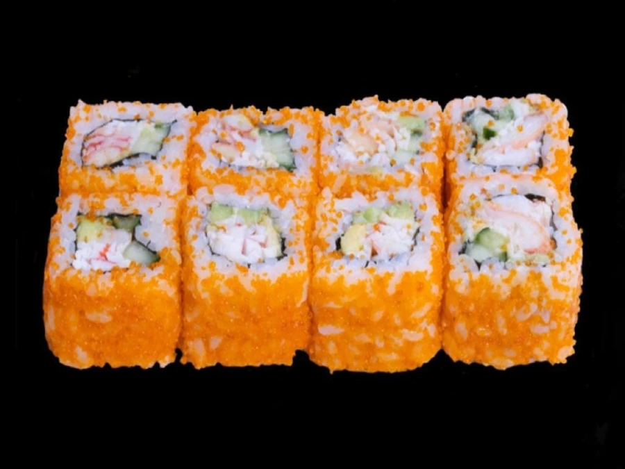 Ролл Калифорния со "снежным крабом"