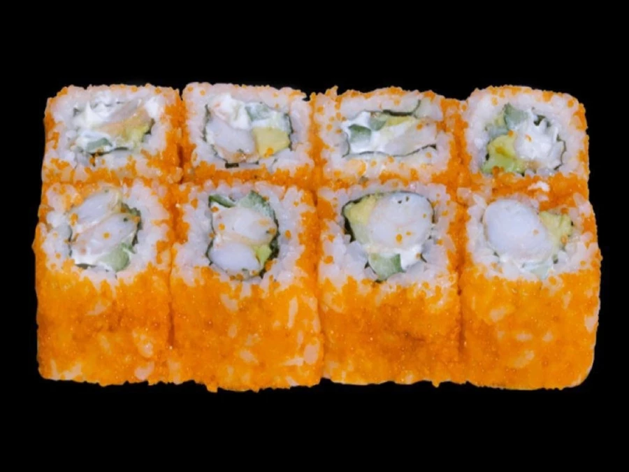 Ролл Калифорния с креветкой