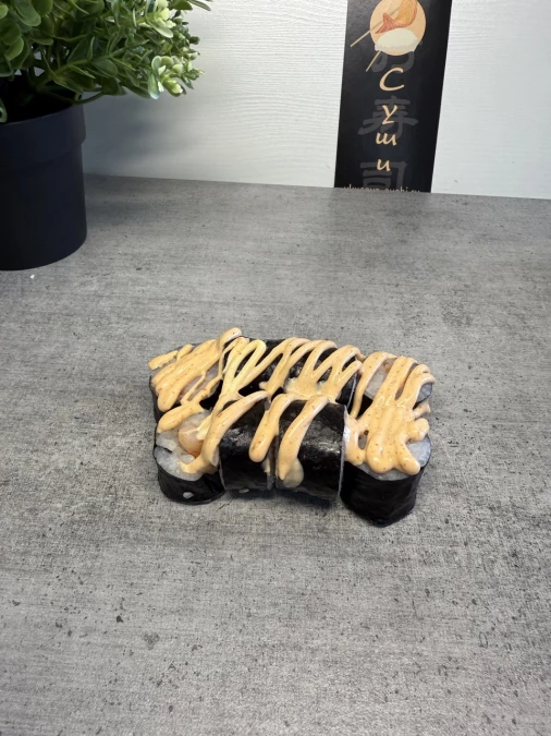 Маки с креветкой