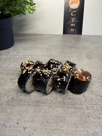 Маки с угрем