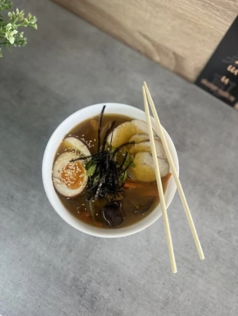 Рамен с курицей/креветкой