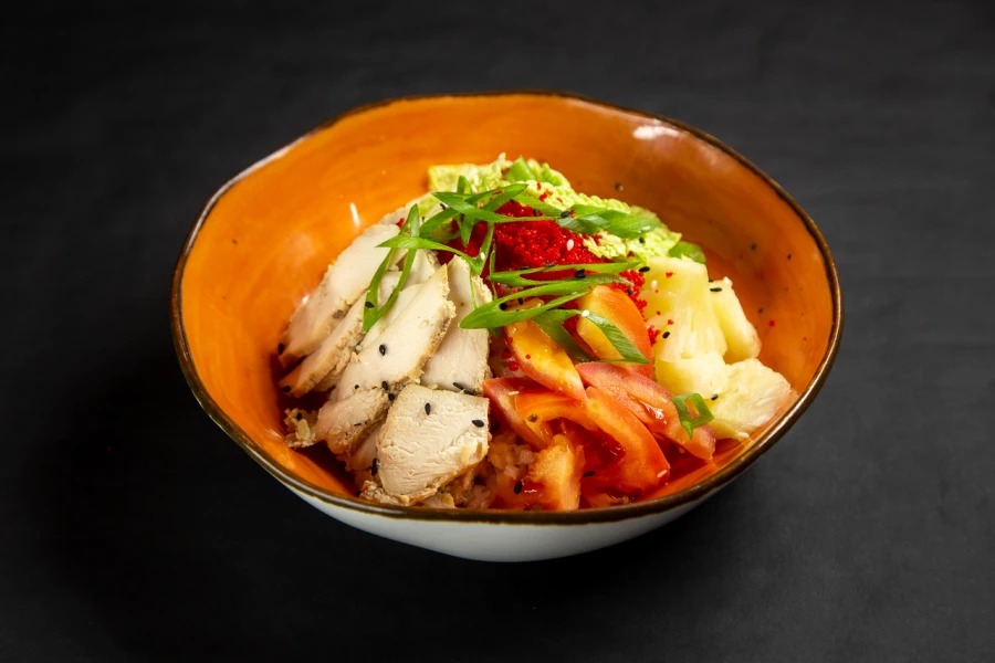 Поке с курочкой