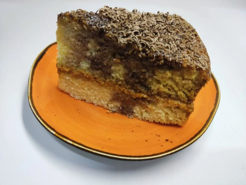 Манник со сгущённым молоком