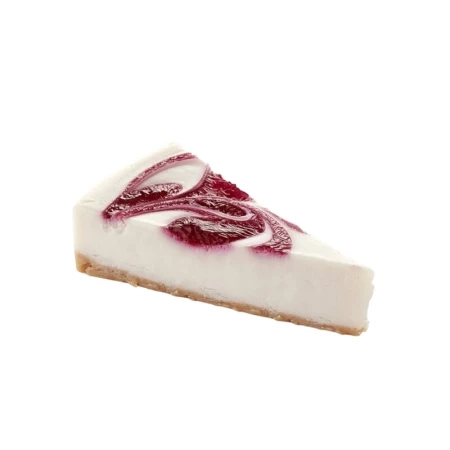 Чизкейк с малиной