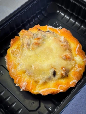 Тарт с курицей и грибами
