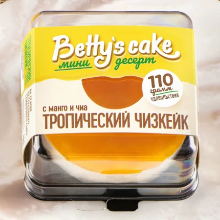 Тропический чизкейк с манго и чиа