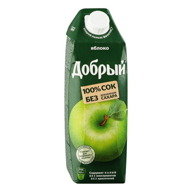 Сок яблоко 1 л