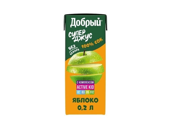 Сок Добрый яблоко 0,2л