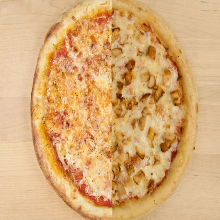 Пицца 4 Сыра и Двойной Цыпленок 30см