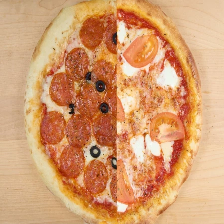 Пицца Пеперони и Маргарита 30см