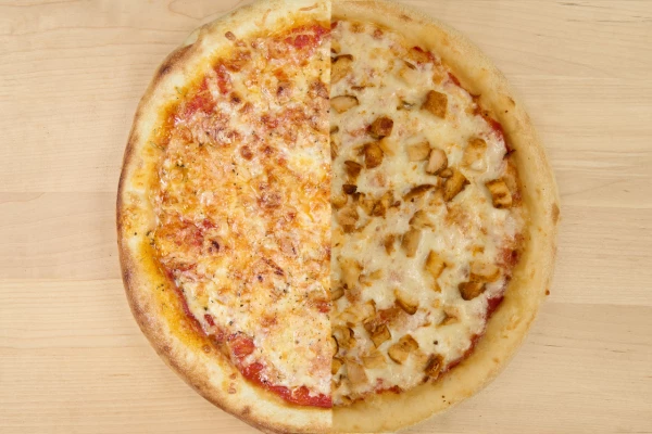 Пицца 4 Сыра и Двойной Цыпленок 30см