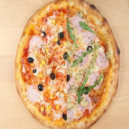 Пицца Ветчина-грибы/Кантри 30см