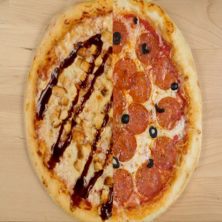 Пицца Цыпленок BBQ и пеперони 30см