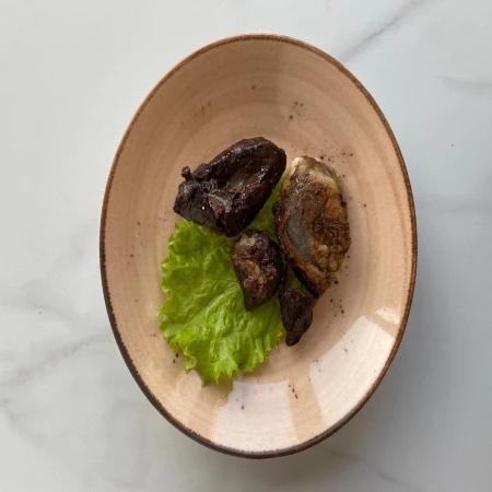 Шашлык бараньи сердечки и почки