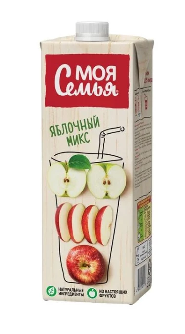 Сок Моя семья "Яблочный микс" 0.95л