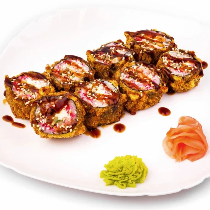 Огненный Ролл с Угрем (8 шт.)