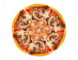  Smart Пицца с Ветчиной и Грибами - 25 см