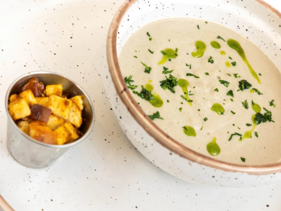 Крем суп из шампиньонов