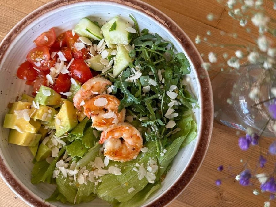 Боул с креветкой