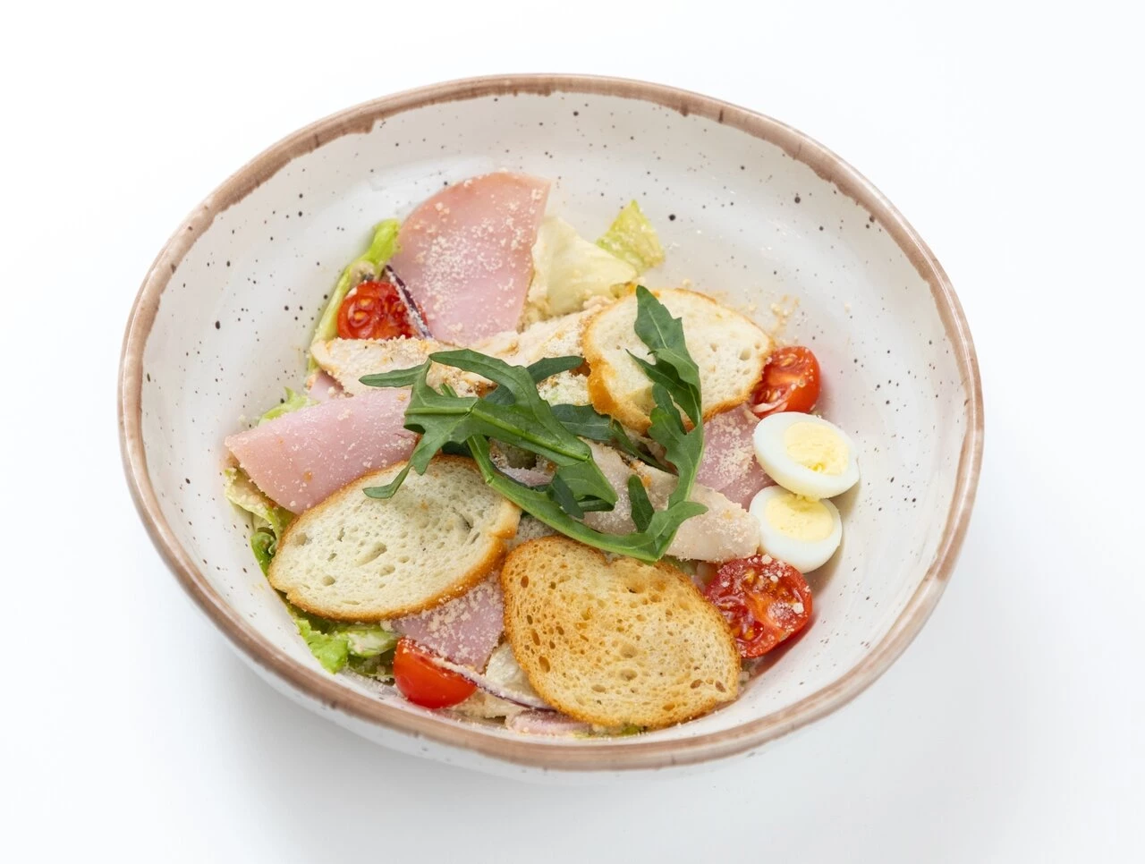 Салат Шеф с ветчиной и цыплёнком