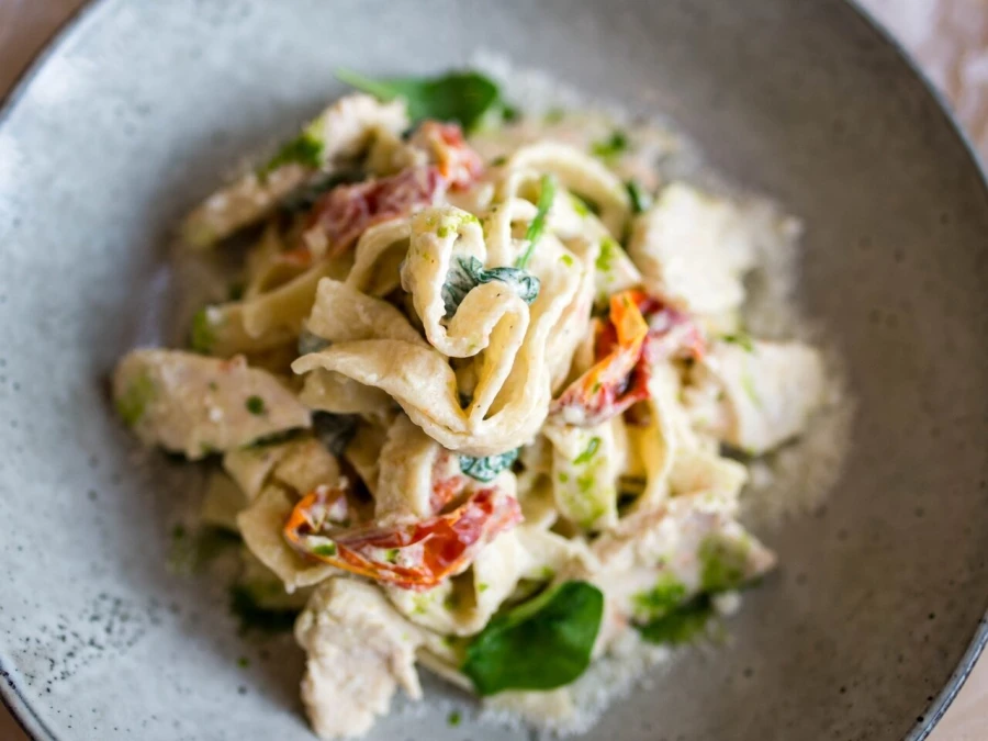 Паста с цыплёнком 