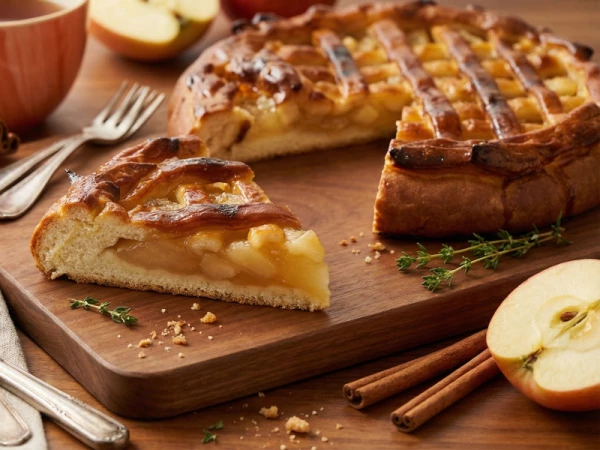 Пирог с яблоком