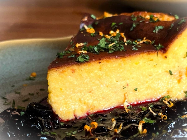 Запеканка творожная с тыквой