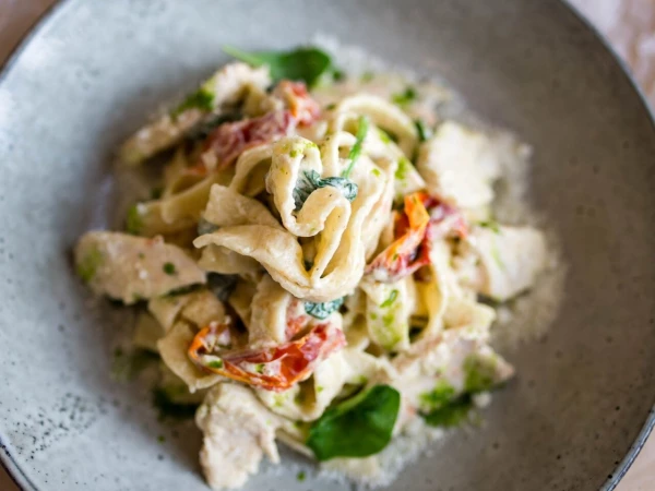 Паста с цыплёнком 