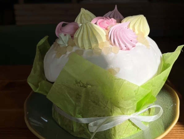 Кулич классический с безе